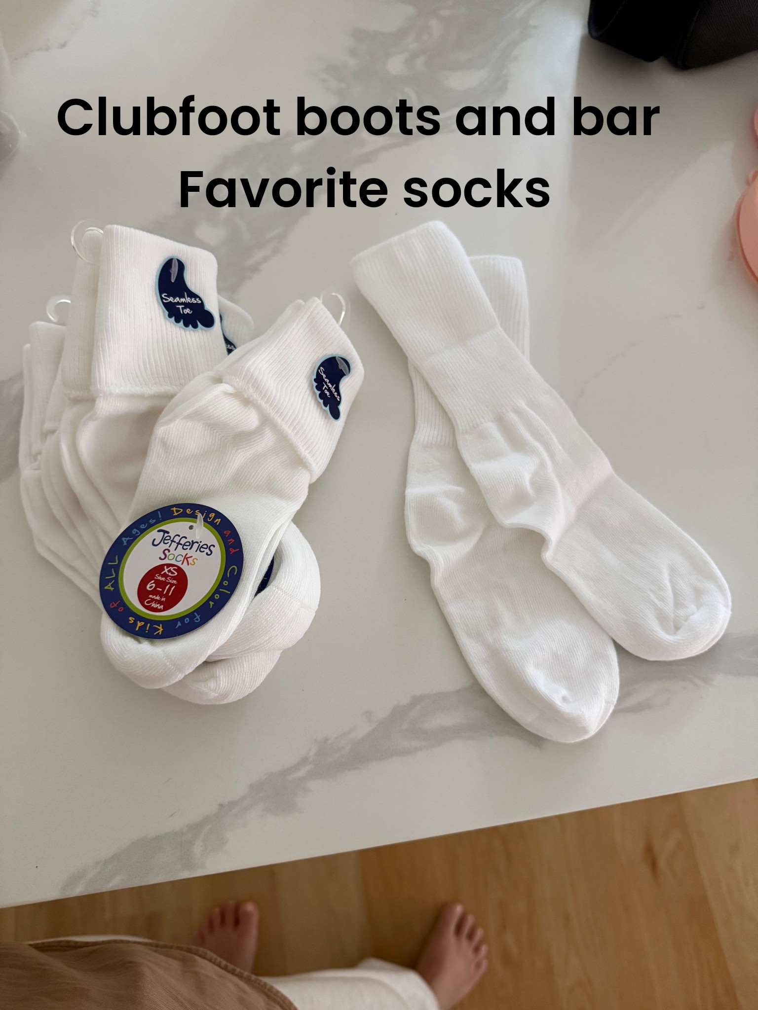 My favorite clubfeet boots and bar socks. Size 6 shoe so I ordered XS size now  

#LTKKids #LTKBaby #LTKmomlife