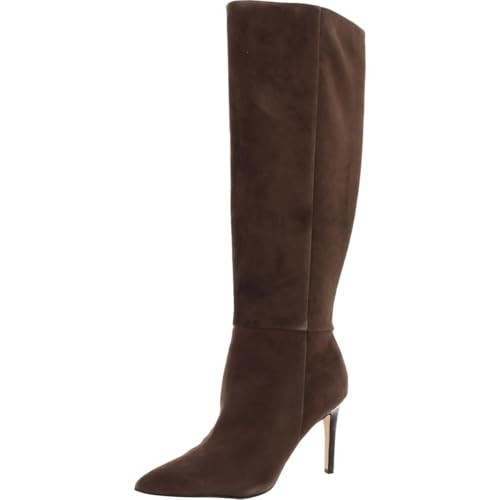 Nine West Women's Richy Boot, Dark Brown Suede 200, 9.5 | Amazon (US)
