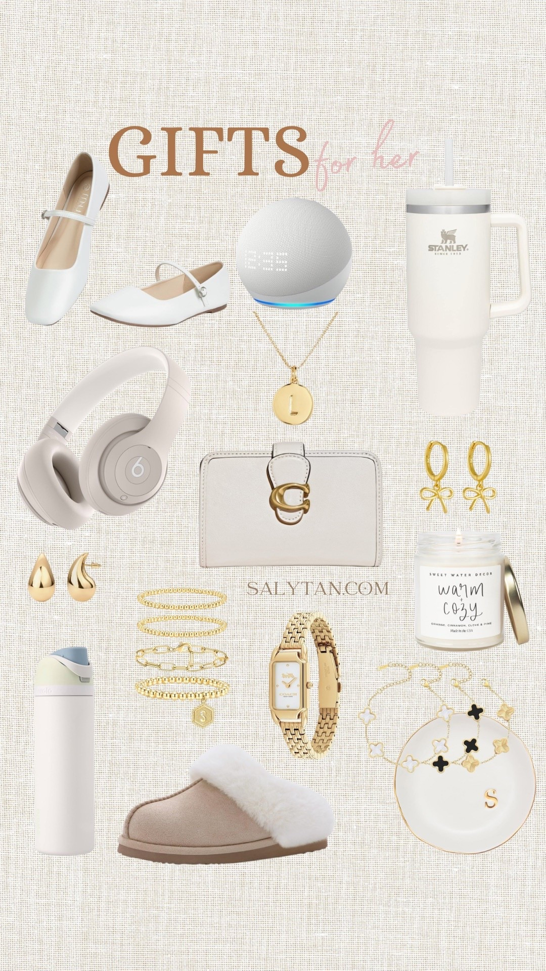 Gifts for her 

(women, mothers, daughters, sisters, best friends, co workers, white elephant, secret Santa)

#LTKHoliday #LTKFindsUnder100 #LTKGiftGuide