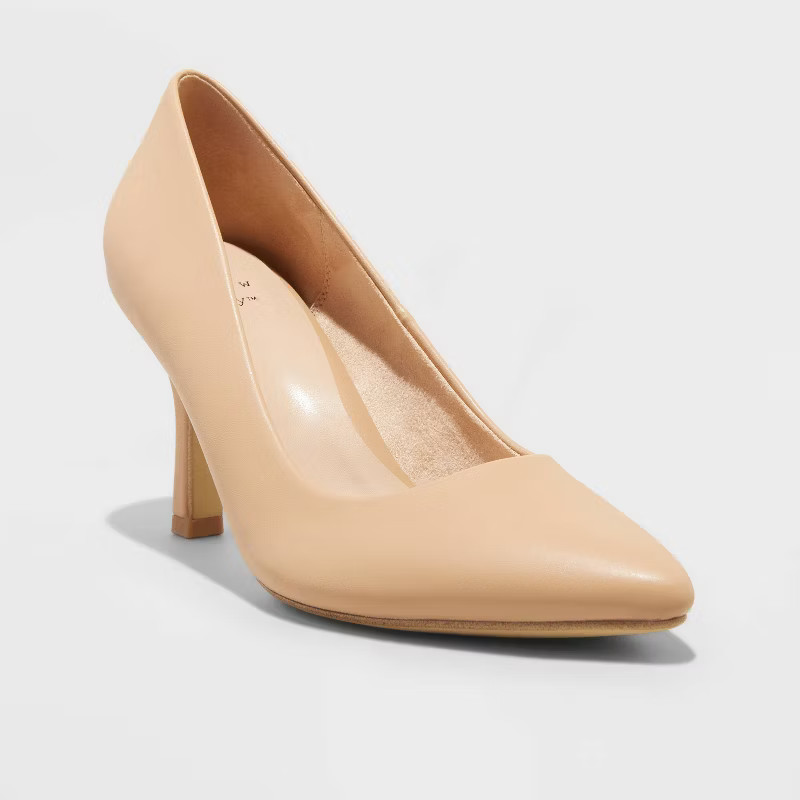 Women's Jen PU Heels - A New Day™ | Target