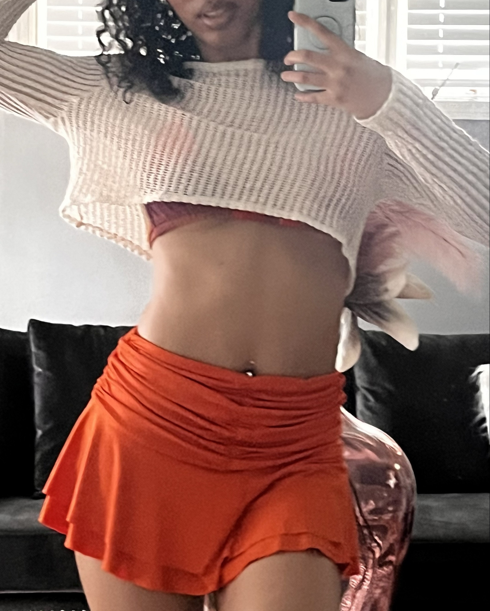 cutesy orange skirt 
mesh cover up top ☀️







summer outfit skirt orange cover up bikini 

#LTKstyletip #LTKtravel #LTKswim