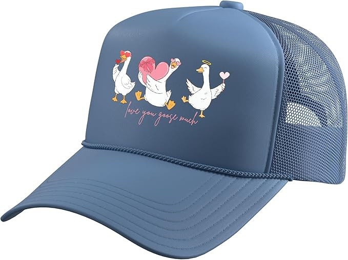 Love You Goose Much Trucker Hat with Adjustable Mesh Back | Amazon (US)