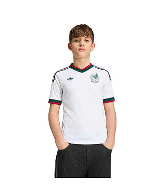 adidasBig Boys and Girls White Mexico National Team FIFA X World Cup 2026 Away Replica Jersey | Macy's