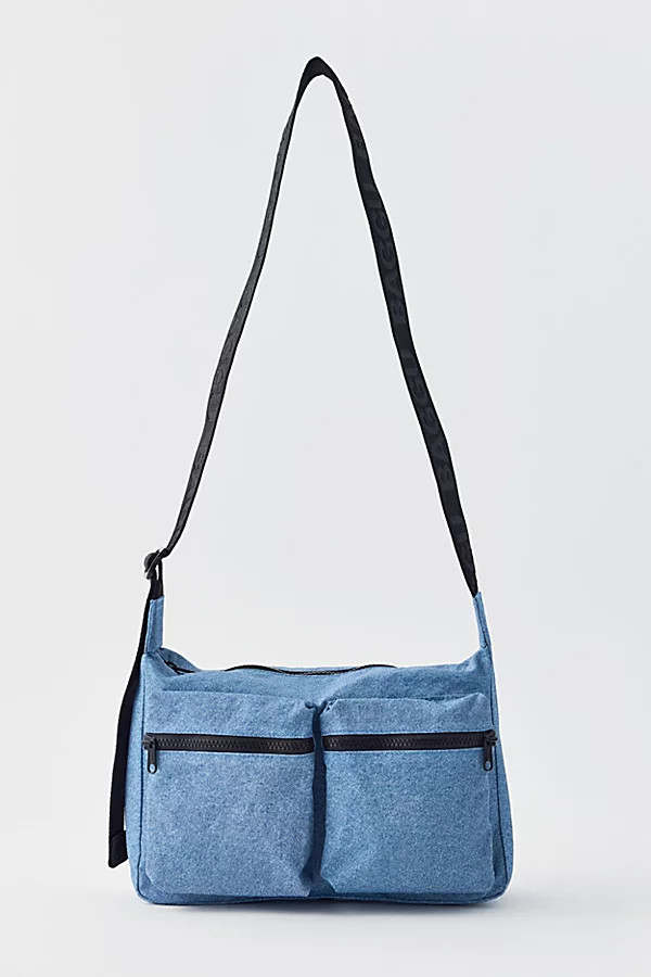 BAGGU Medium Cargo Nylon Crossbody Bag in Digital Denim, Women's at Urban Outfitters | Urban Outfitters (US and RoW)