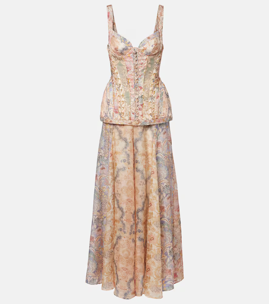 Zimmermann Rebellion floral linen gown | Mytheresa (US/CA)