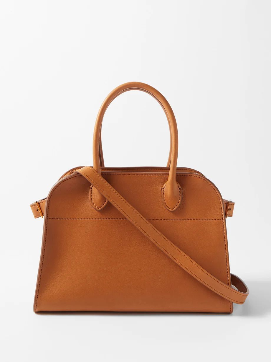 Margaux 10 leather handbag | The Row | Matches (US)
