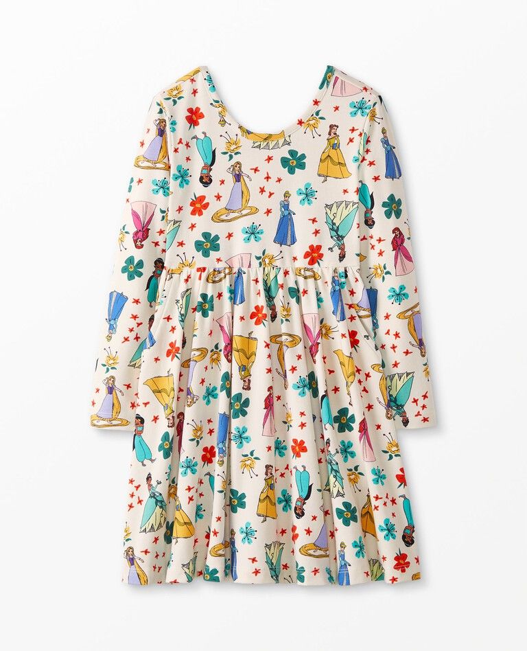 Disney Princess Print Skater Dress | Hanna Andersson