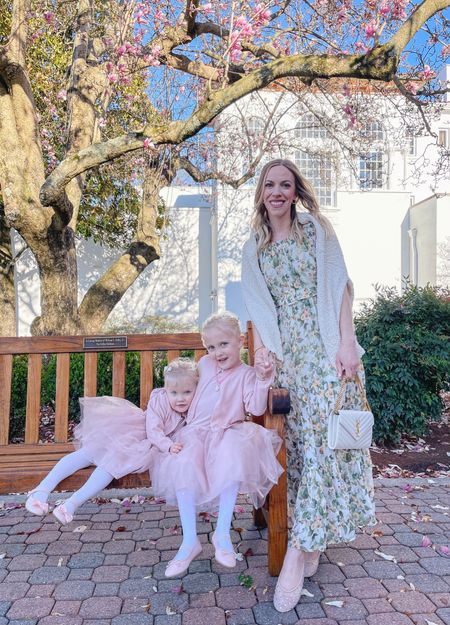 Mother’s Day photos, coordinating family photos, matching sister dresses, floral print dress 

#LTKkids #LTKfamily #LTKfindsunder50