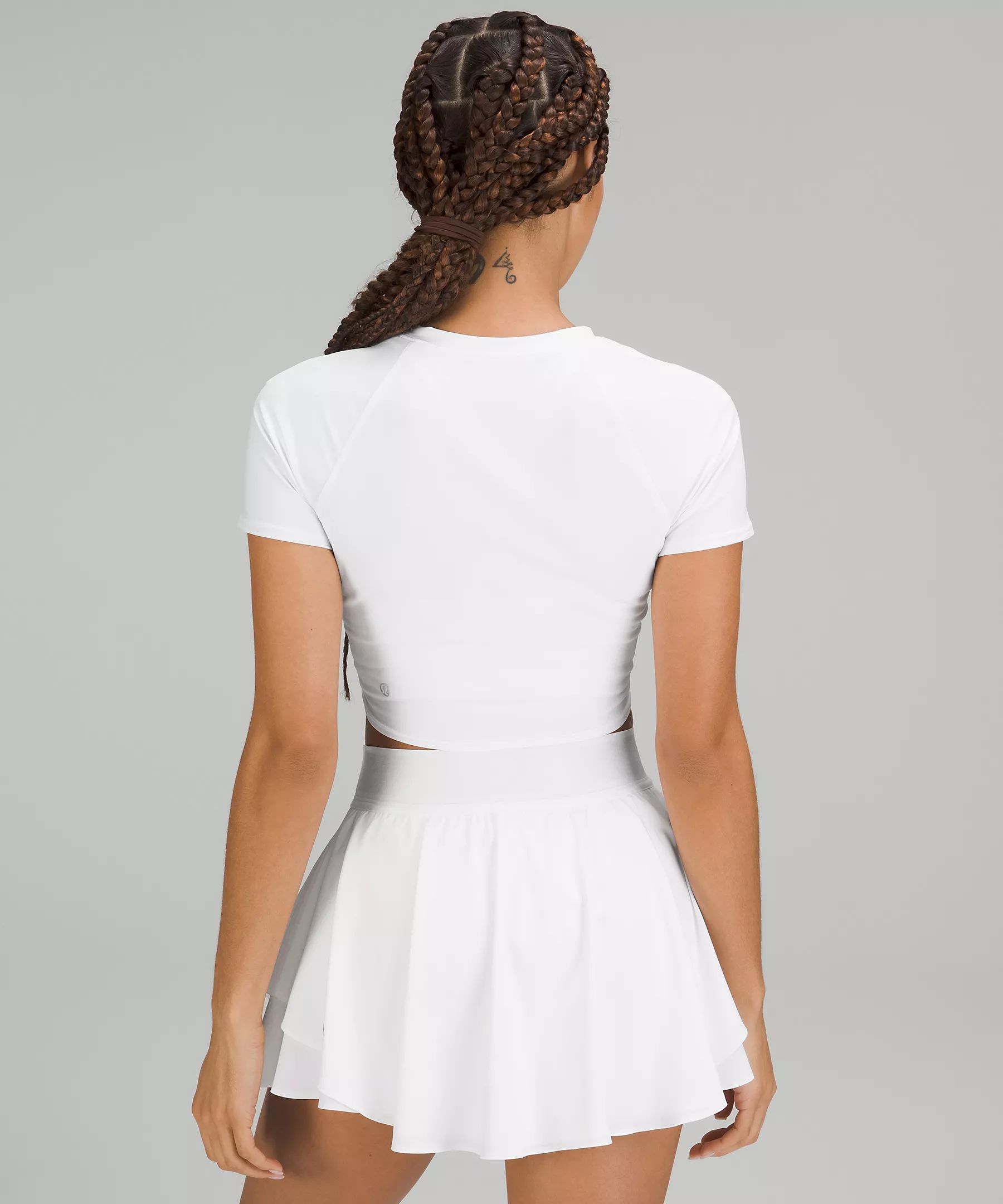 Nulux Cropped Tennis Short Sleeve Shirt | Lululemon (US)