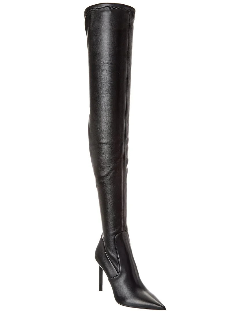 Michael Kors Elle Runway Leather Over-The-Knee Boot | Shop Simon