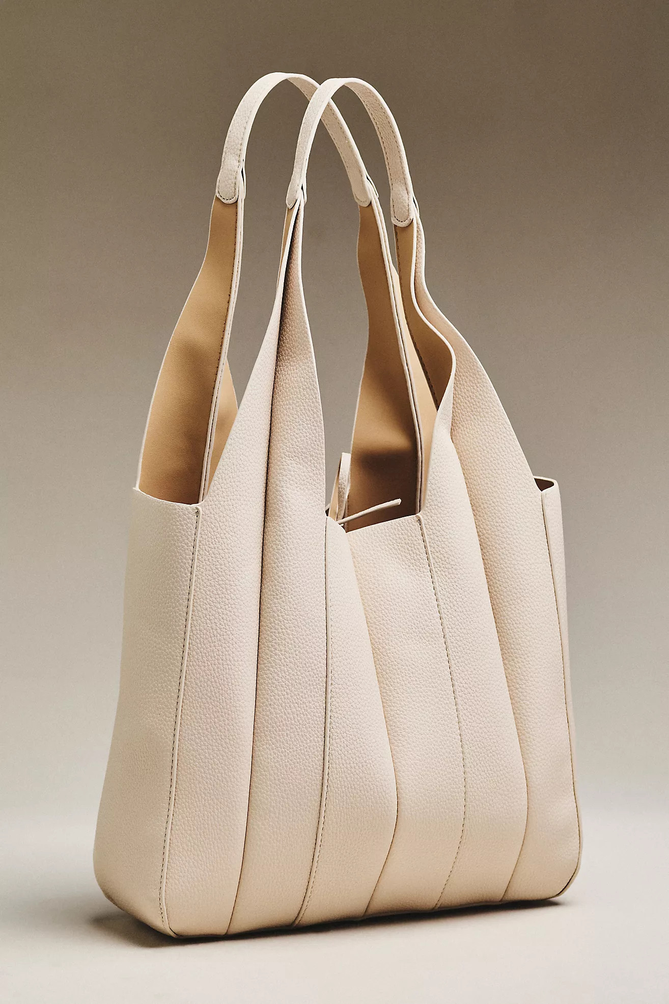 Melie Bianco Quilted Vegan Leather Harper Tote Bag | Anthropologie (US)