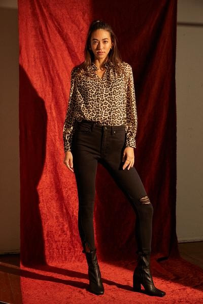 Aubrey High Rise Ankle Skinny | Kancan USA