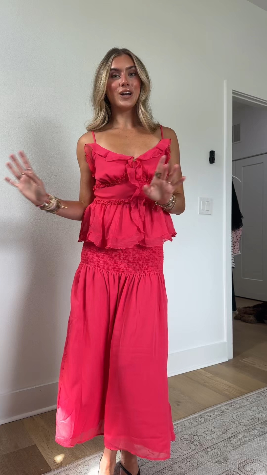 If I were to tell you this matching skirt set is Walmart would you even believe me 🤭 this looks like a set I would spend hundreds on from Zara!! 5’4/xs 

#walmartstyle #walmartfashion #walmartfashionfinds #walmartsummerfashion #walmartmatchingset @Walmart

#LTKootd #LTKSaleAlert #LTKSeasonal