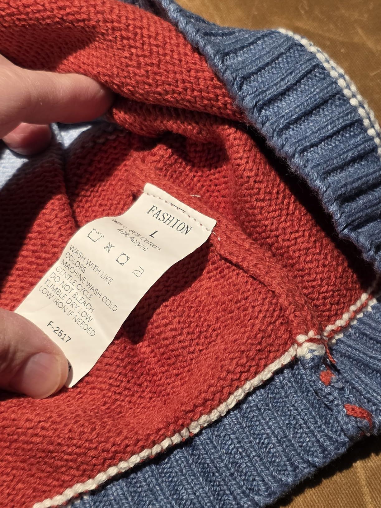 Women's Chunky Knit Striped Sweaters Casual Long Sleeve Crew Neck Oversized Pullover Sweater Wint... | Amazon (US)