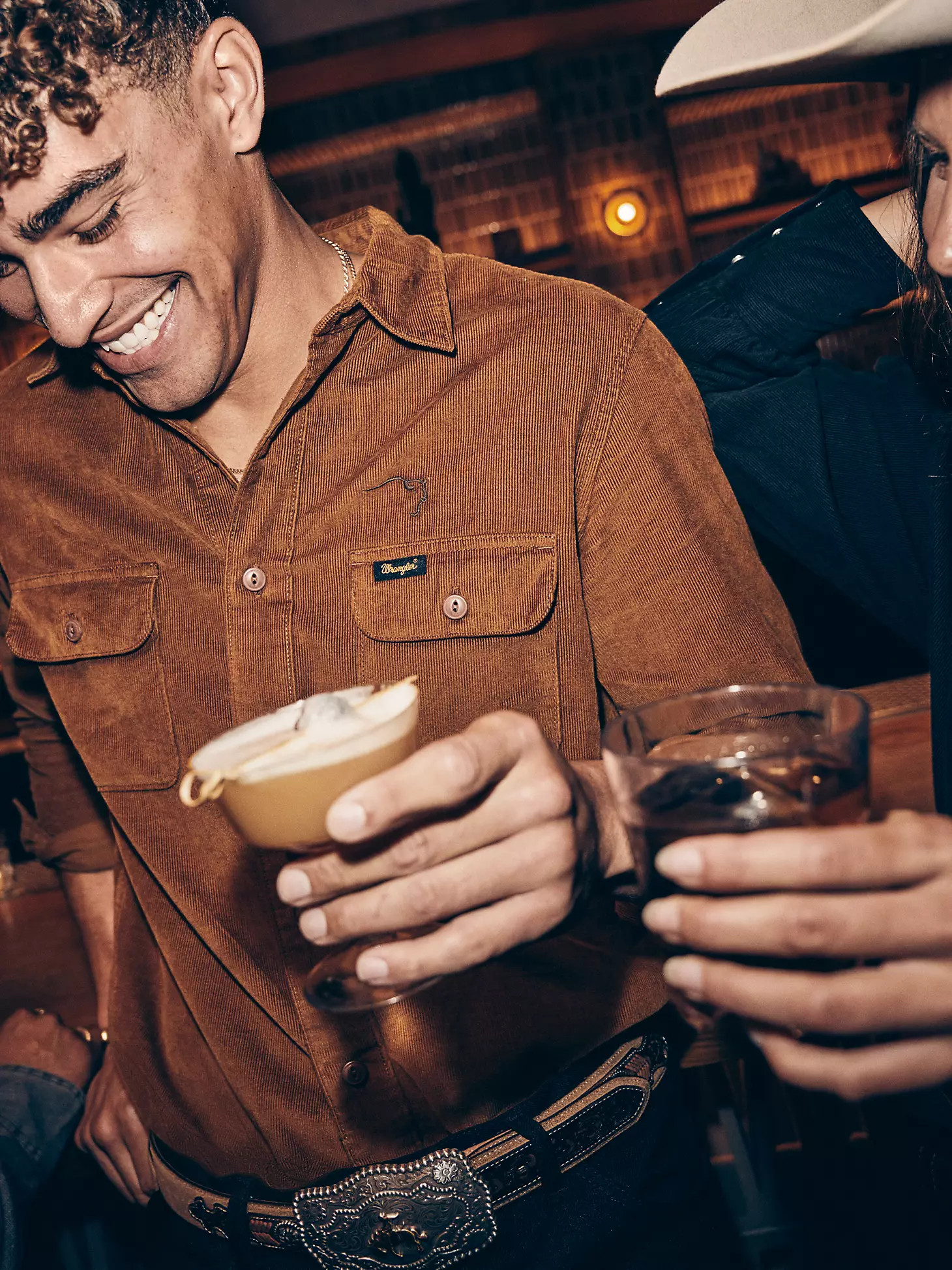 Wrangler x Buffalo Trace™ Men's Corduroy Shirt | Wrangler