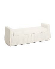 60.5in Cleo Storage Bench | Chairs & Seating | Marshalls | Marshalls