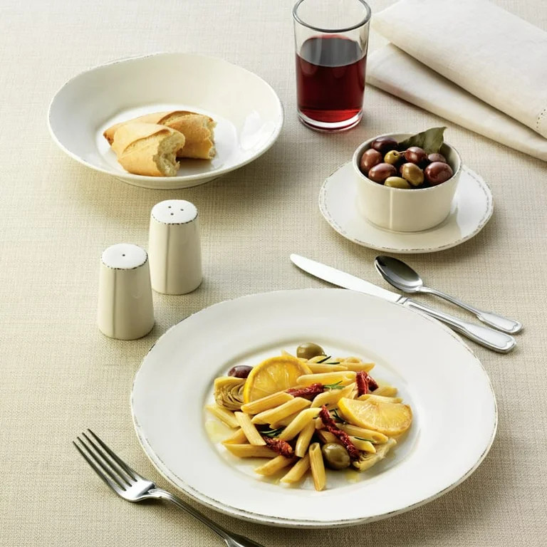 World Tableware FH-503 Farmhouse Cream White 10.5 Plate - 12 / CS" - Walmart.com | Walmart (US)