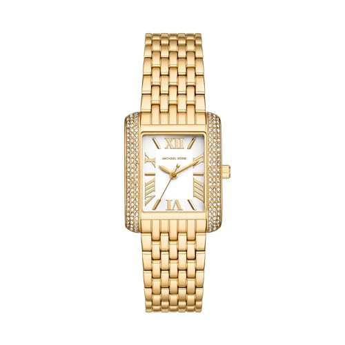 Michael Kors Women's Watch, Emery Three-Hand Gold-Tone Stainless Steel Watch for Women | Amazon (US)