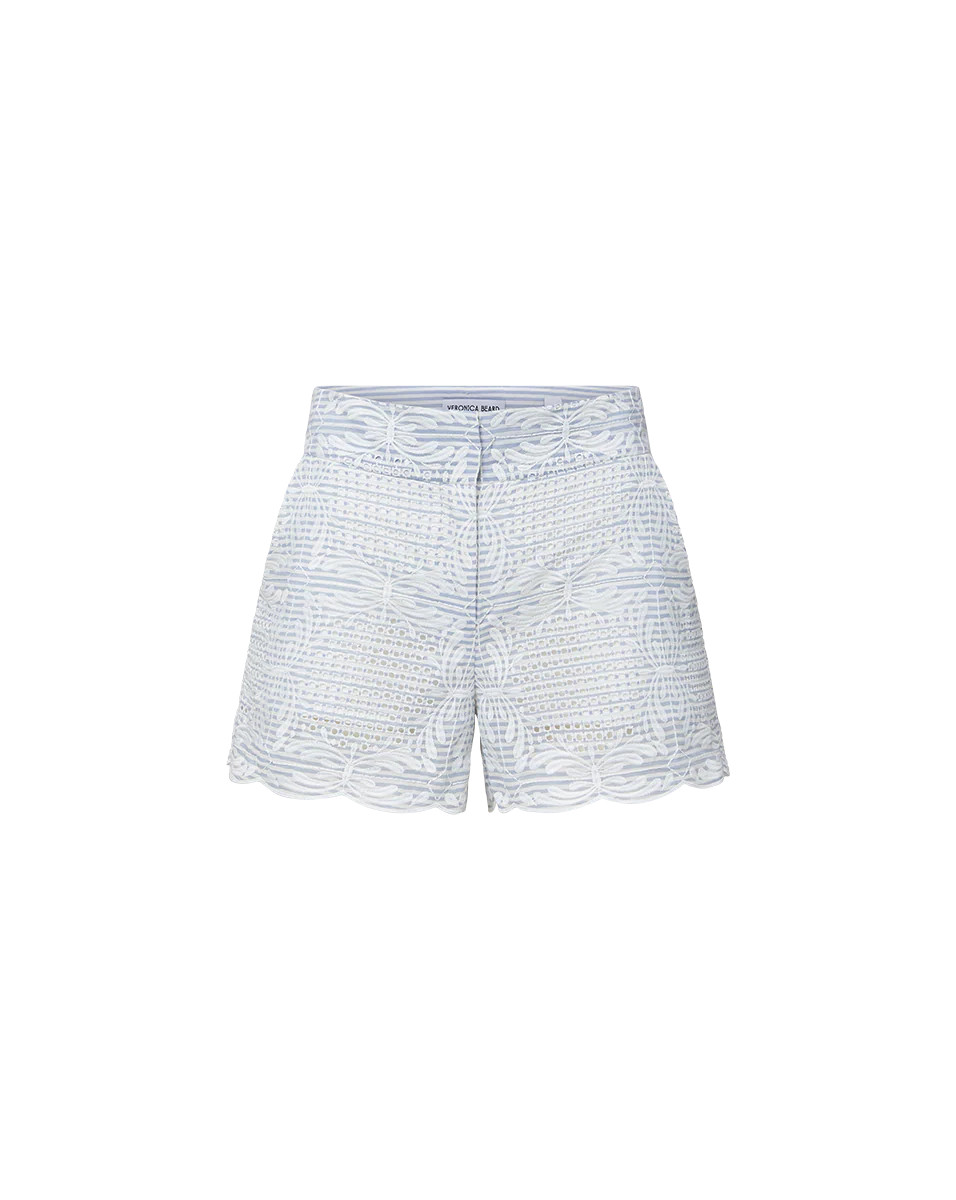 Allen Eyelet Short | Veronica Beard