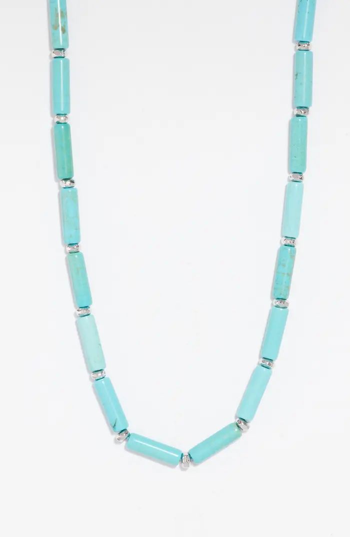 Ember Beaded Stone Necklace | Nordstrom