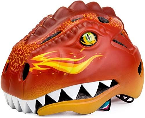 lululeague Kids Bike Helmet, 3D Monster Helmets, Multi-Sport Adjustable Safety Skateboard, Cyclin... | Amazon (US)