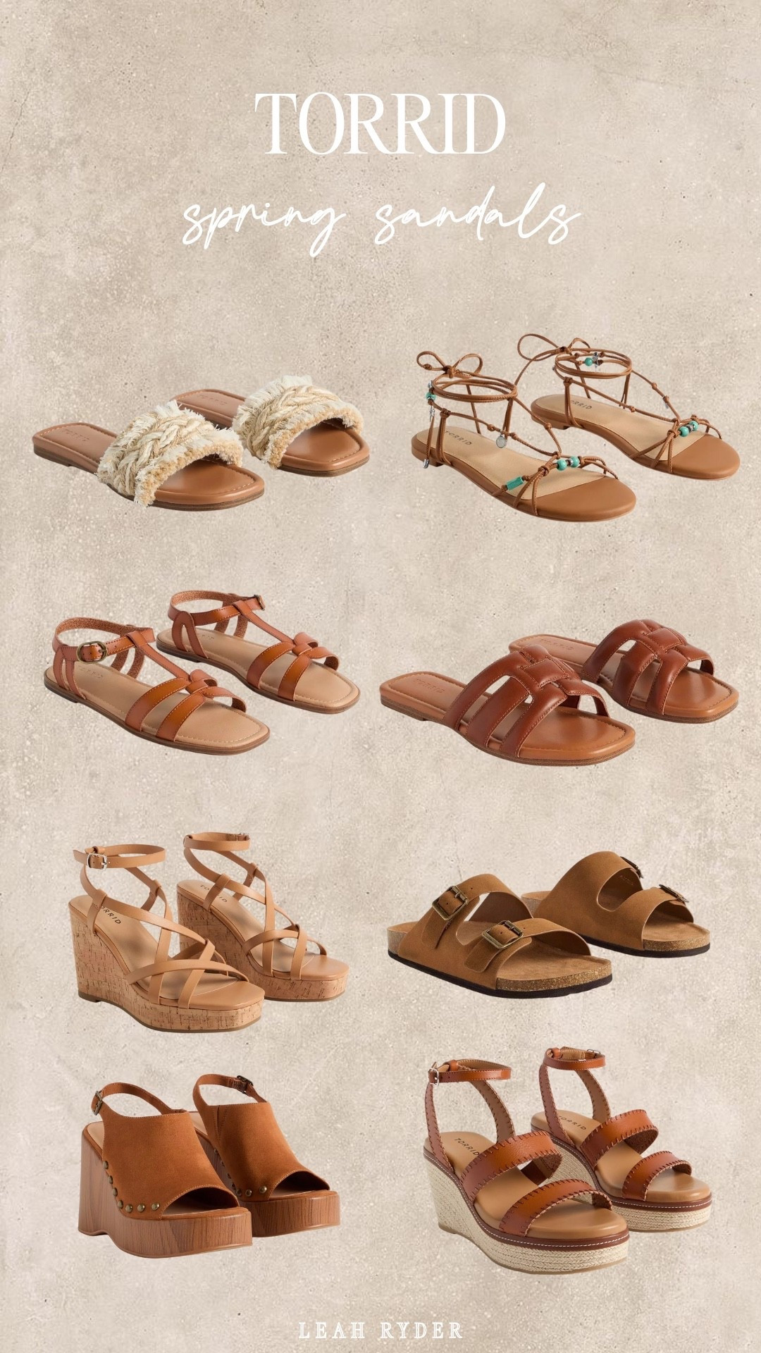 Torrid spring sandals designed for comfort, support, and everyday wear. This collection features wide-width sandals, cushioned footbeds, and on-trend neutral styles. Easy-to-wear options that pair well with spring dresses, jeans, and casual outfits. Size-inclusive Torrid sandals made for all-day comfort in warmer weather.

#LTKSeasonal #LTKPlusSize