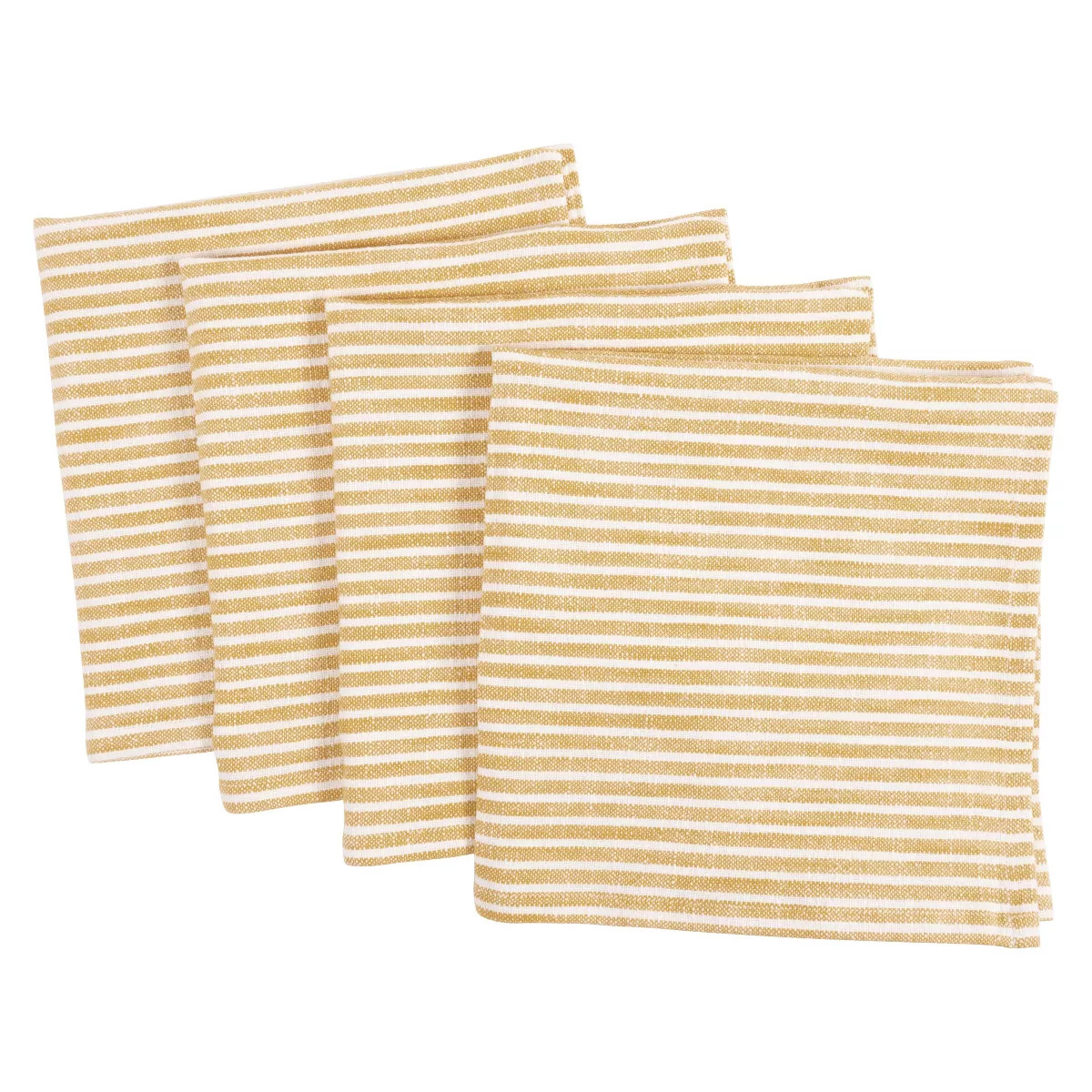 KAF Home Monaco Relaxed Casual Farmhouse Napkin | Set of 4, 100% Slubbed Cotton, 20x20 Inch Cloth... | Target