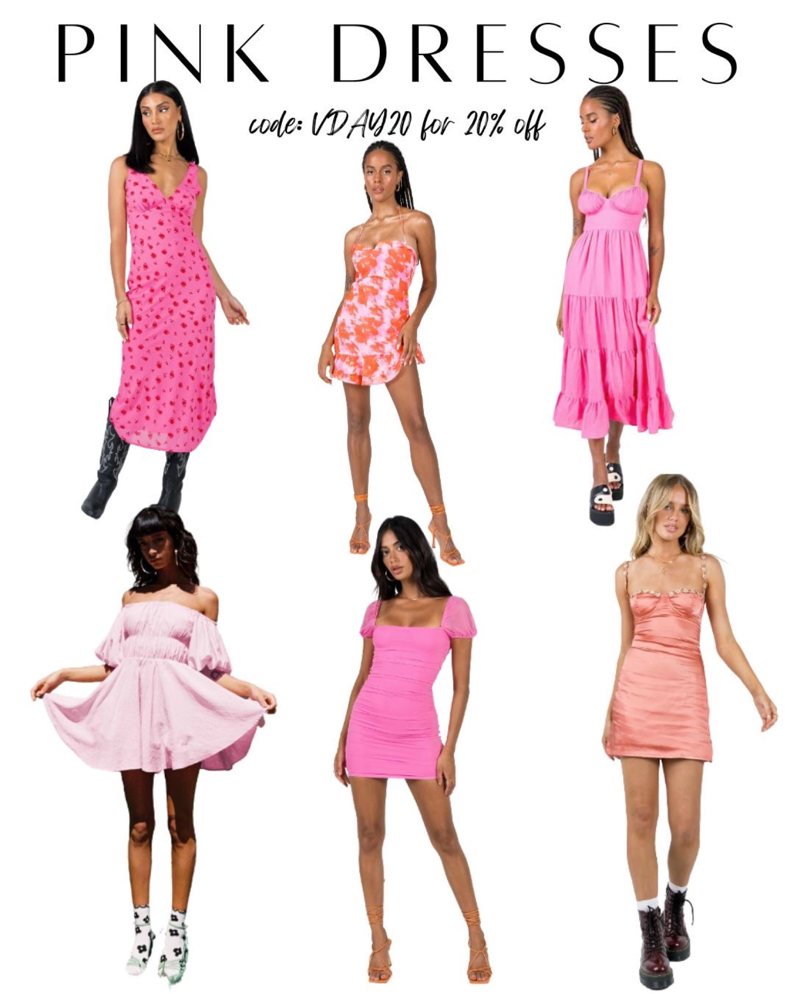 Fall in love with these pink, VDAY dresses! 20% off with code VDAY20. Xoxo. 

#LTKSeasonal #LTKsalealert #LTKunder100