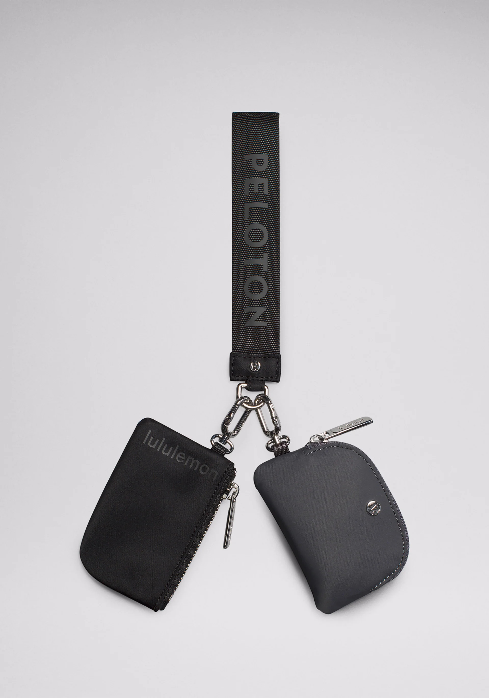 Peloton X Lululemon Unisex Dual Pouch Wristlet in Multi - Cycling Performance Apparel | Peloton Apparel