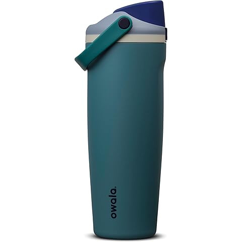 Owala FreeSip Insulated Stainless Steel Water Bottle with Straw, BPA-Free Sports Water Bottle, Gr... | Amazon (US)