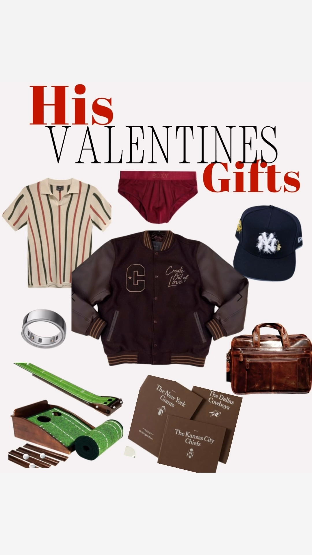Come be the man I need like Olivia Dean!

Valentine’s Day gifts for him 



#Golf #Backpacks #Shaving #GiftsForHim ￼

#LTKSaleAlert #LTKMens #LTKValentine