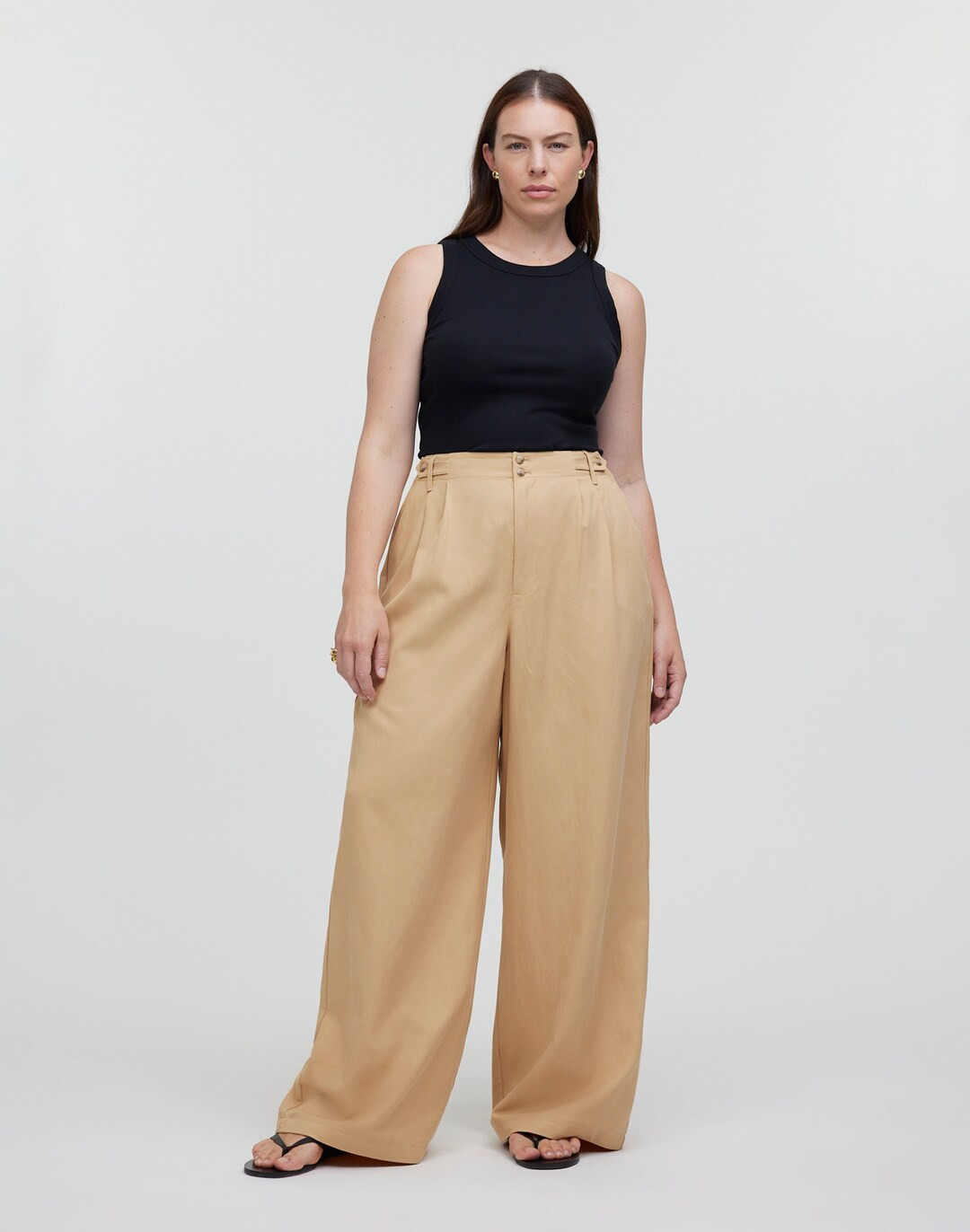 The Petite Harlow Wide-Leg Pant | Madewell
