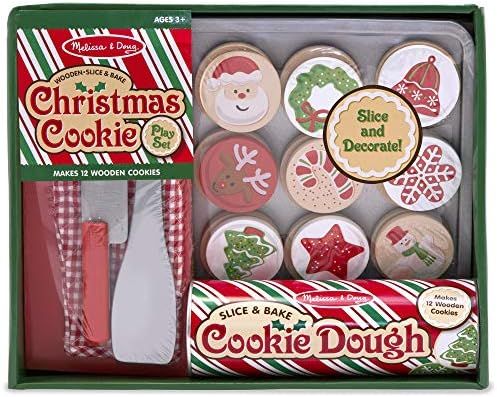 Melissa & Doug Slice & Bake Christmas Cookie Play Set | Amazon (US)