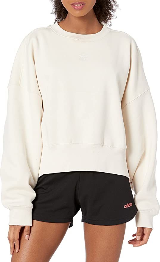 adidas Originals Women's Adicolor Essentials Fleece Sweatshirt | Amazon (US)