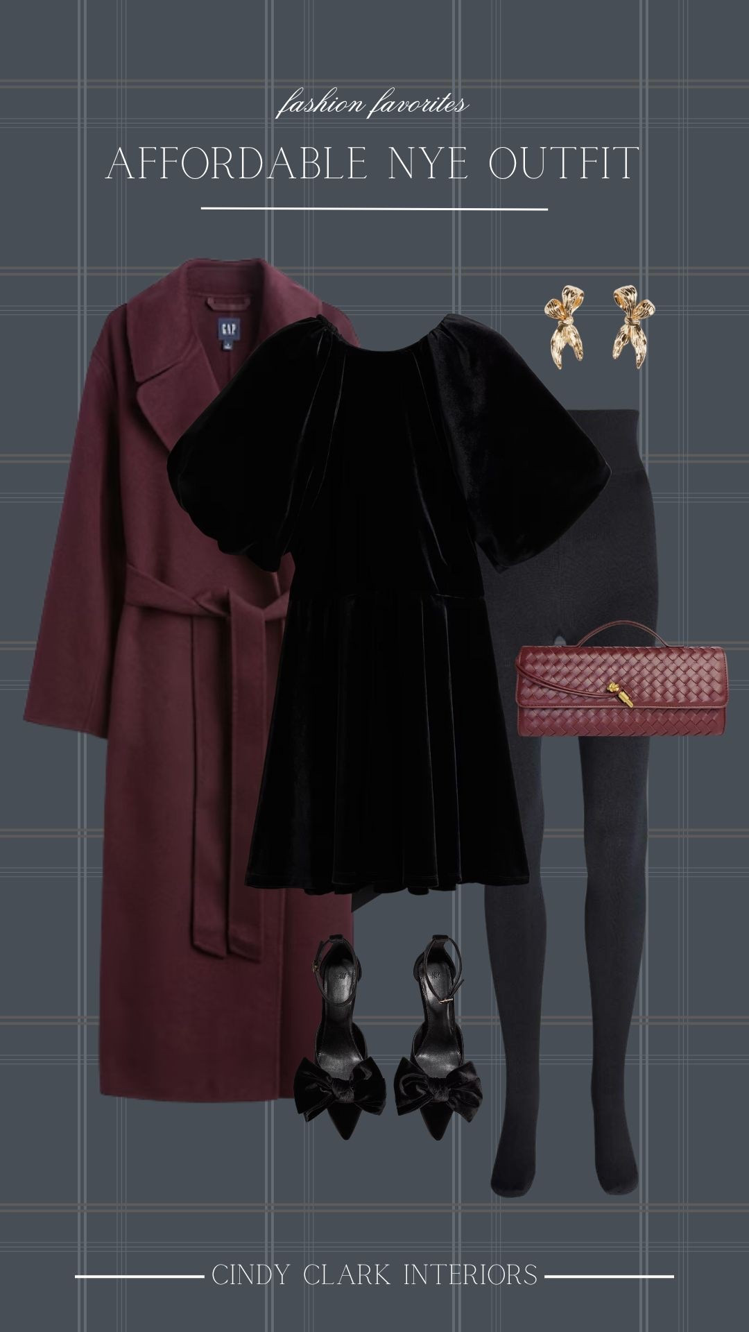 The prettiest outfit inspiration for New Year’s Eve! This dress is everything! The texture, shape, and color. Plus it has a beautiful bow on the back! 

#LTKHome #LTKSaleAlert