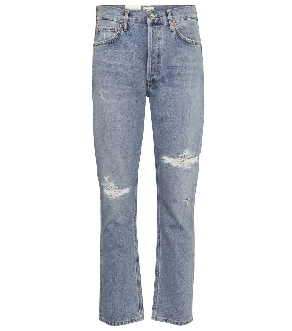 Charlotte high-rise slim jeans | Mytheresa (US/CA)