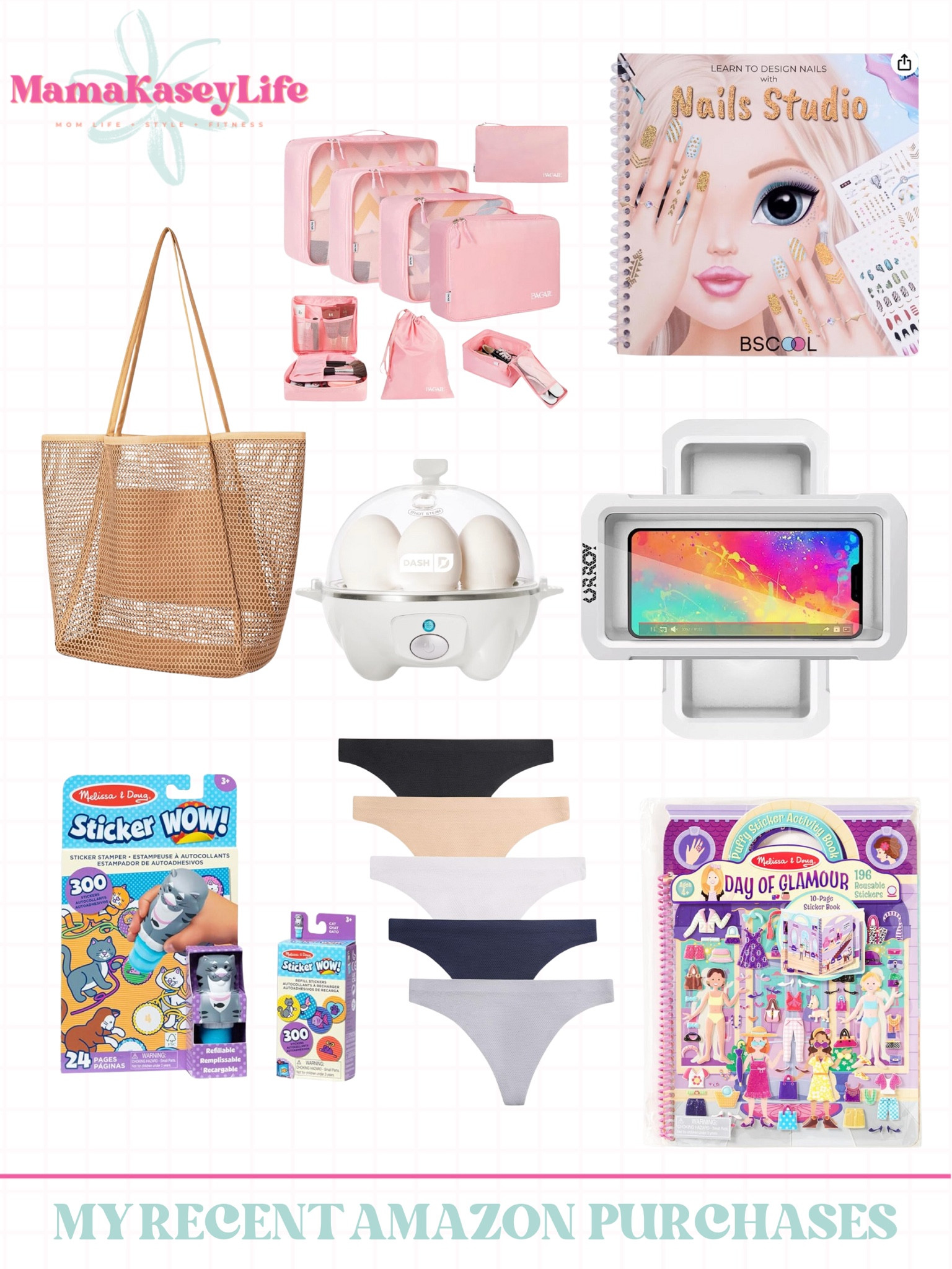Amazon finds, packing cubes, activity books for kids, sticker books,   Phone case for the shower, beach bag, egg cooker dash, thong underwear, workout underwear


#LTKkids #LTKstyletip #LTKfindsunder50