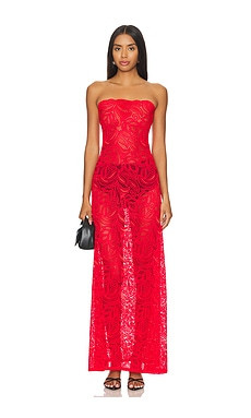 Beaufille Anise Dress in Red from Revolve.com | Revolve Clothing (Global)