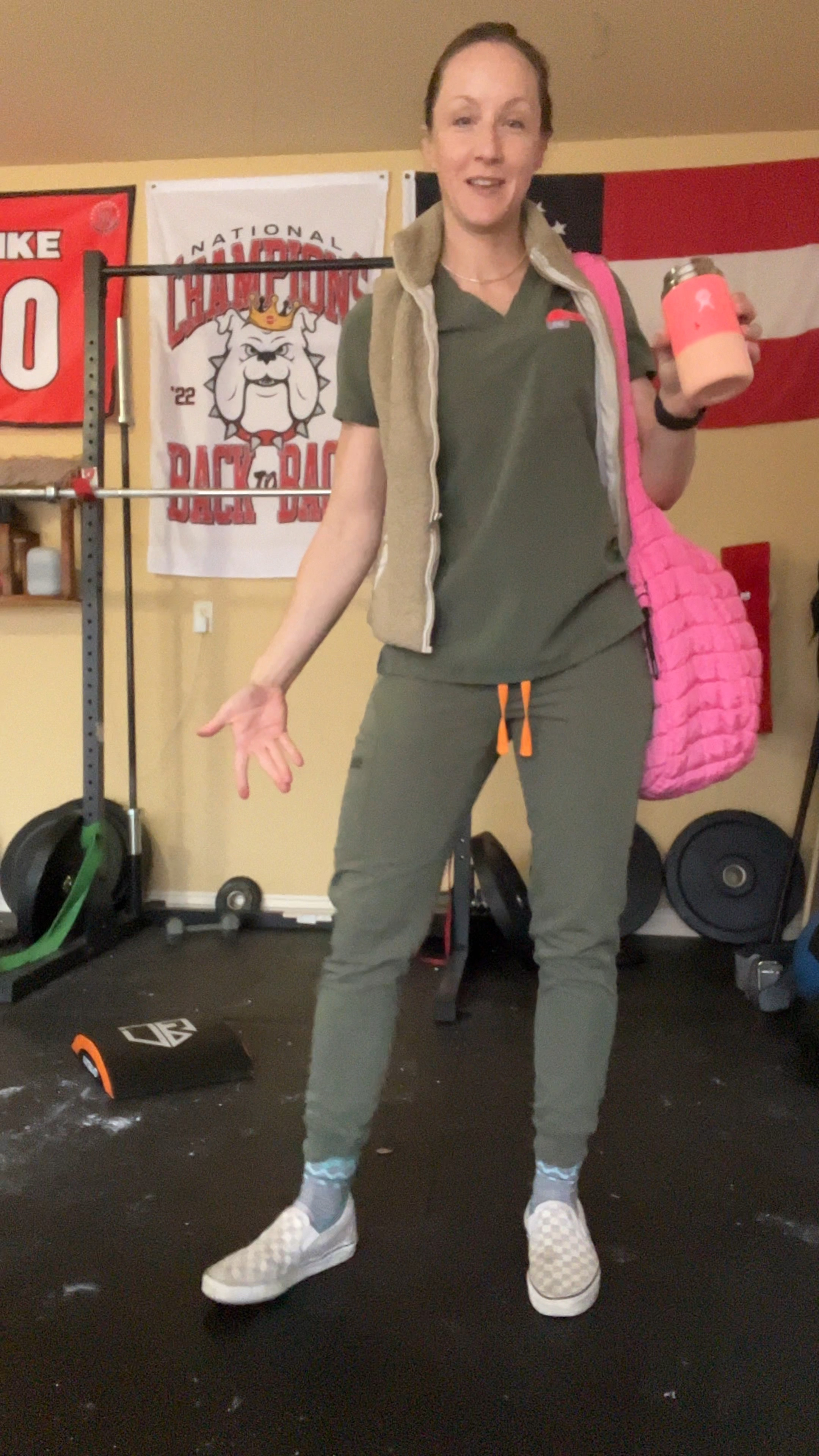 Spring has Sprung OOTD. I like a vest to keep my core warm while letting my arms stay nice and cool. Where are all my sweaty girls at?  

#LTKshoecrush #LTKstyletip #LTKworkwear
