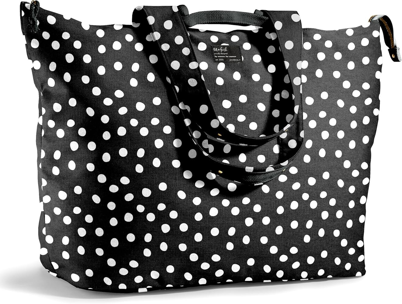 Fit & Fresh Large Beach Bag for Women - Extra Large Travel Tote With Pockets | Amazon (US)