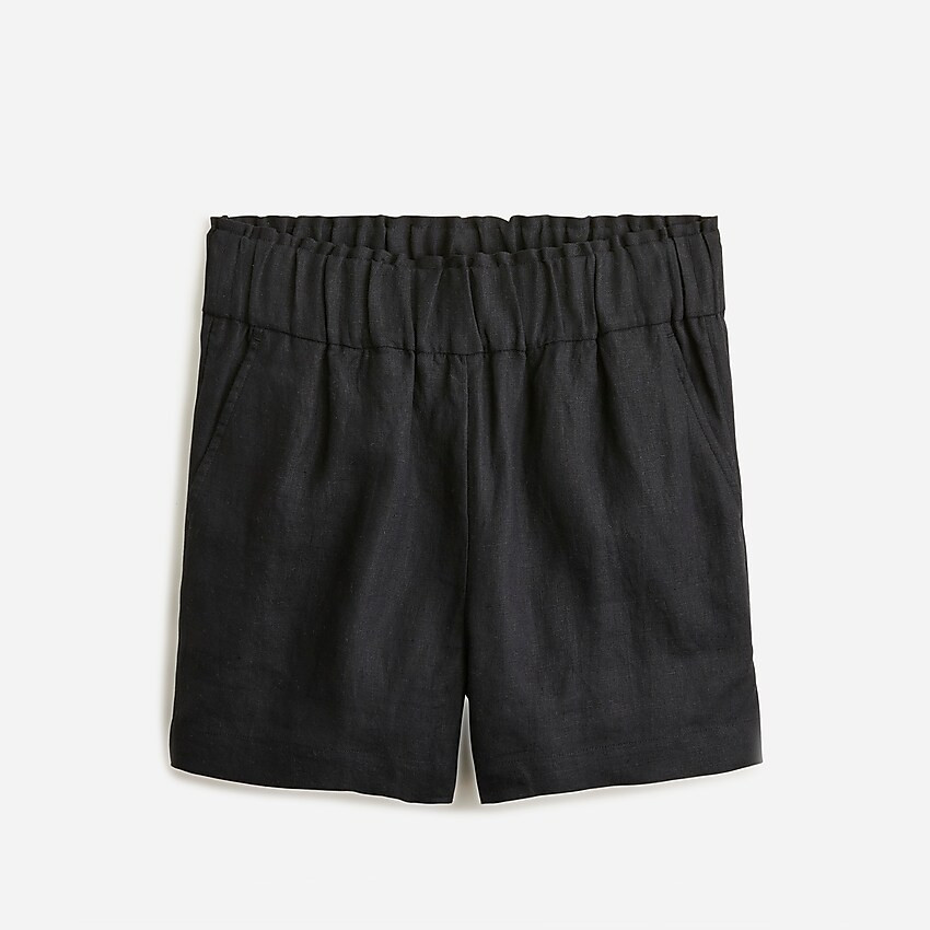 Pull-on linen short | J. Crew US