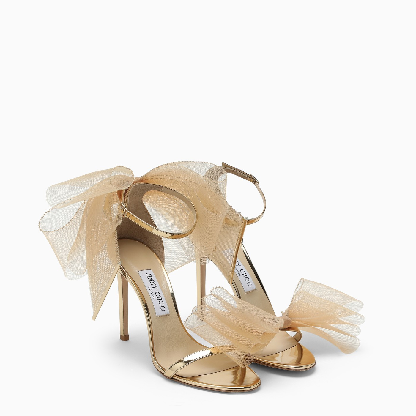 Gold Aveline high heel | The Double F