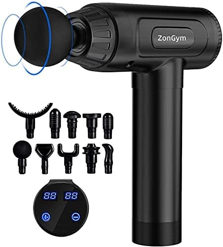 Massage Gun Deep Tissue, Percussion Muscle Massager Gun, 30 Speeds Quiet Handheld Massager for Mu... | Amazon (US)