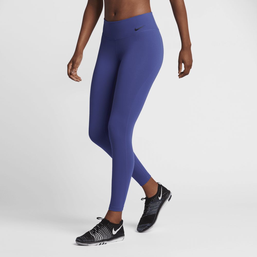 Nike Power Legendary Women's Mid Rise Training Tights Size XS (Purple) (Yoga Pants) | Nike US