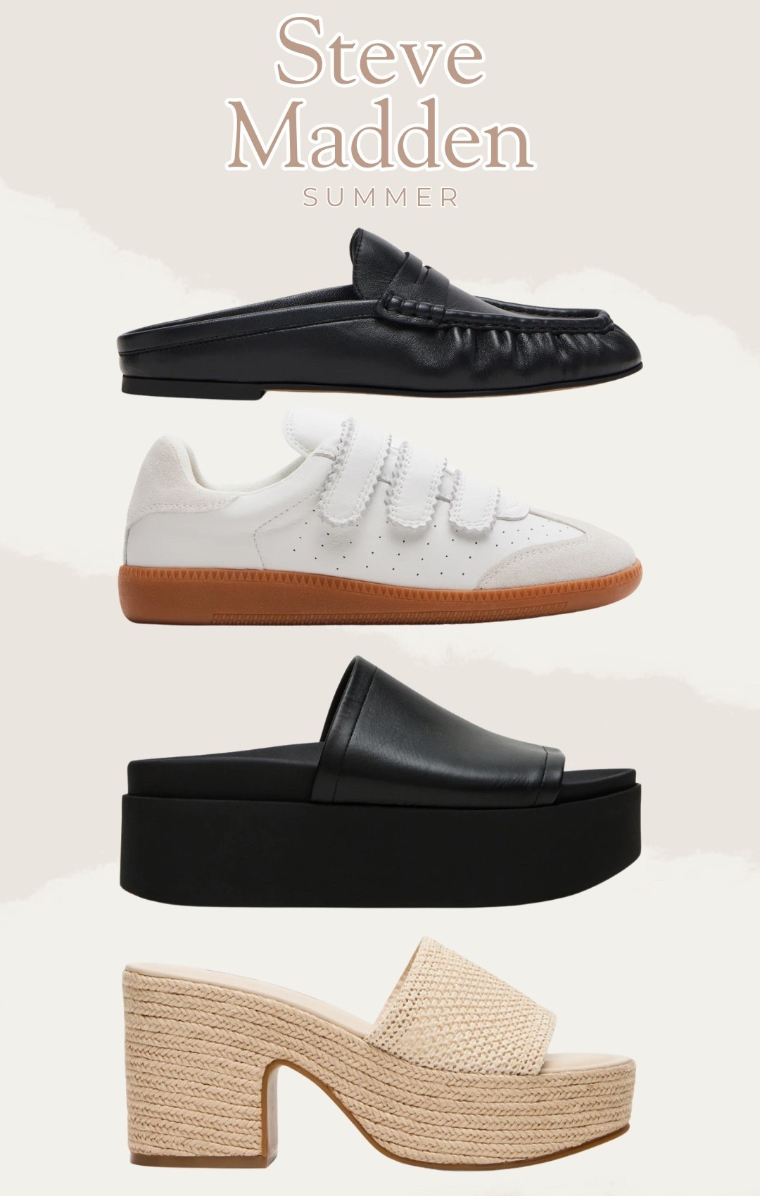 @Steve Madden US  has all the shoes you need this summer! 

#ad 

#LTKmomlife #LTKgrwm #LTKootd