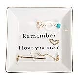 HOME SMILE Ceramic Ring Dish Jewelry Tray for Mom Sister Friends | Amazon (US)