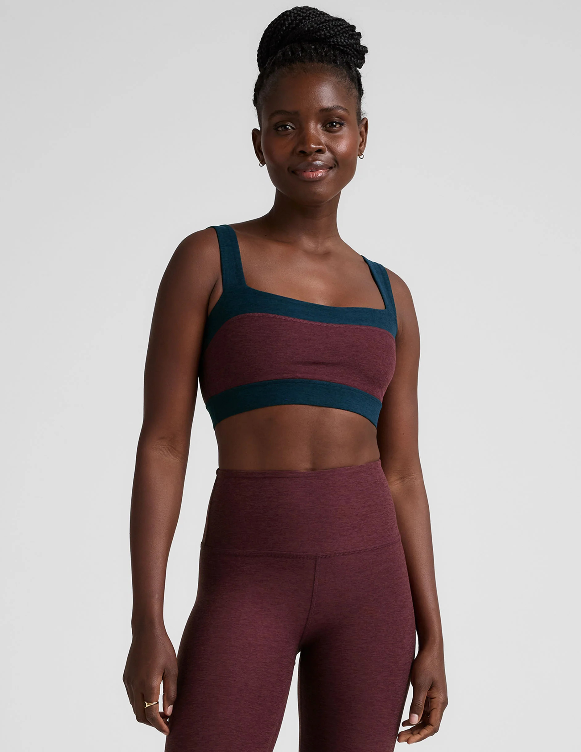 Spacedye Horizon Colorblock Bra | Beyond Yoga | Beyond Yoga