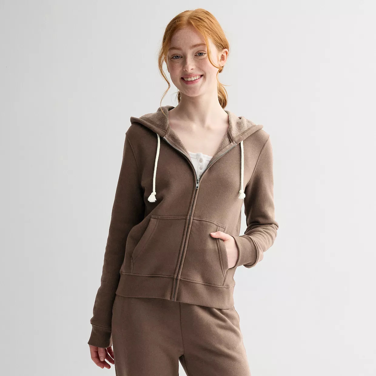 Juniors' SO® Core Zip-Up Hoodie | Kohl's