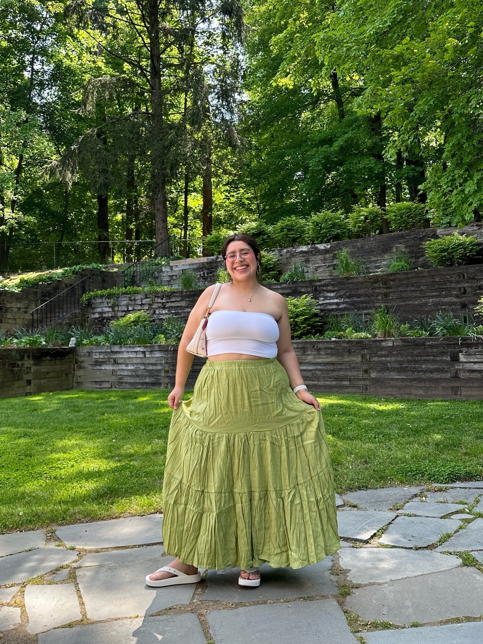 Spring midsize outfit 💚

Flowy skirt, maxi skirt, midsize style, midsize outfit, Amazon outfit, Amazon favorites 

#LTKmidsize #LTKstyletip