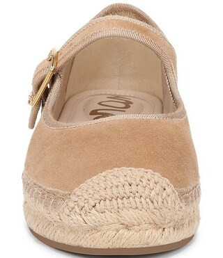 Sam Edelman Mackie Suede Mary Jane Platform Espadrille Flats | Dillard's | Dillard's